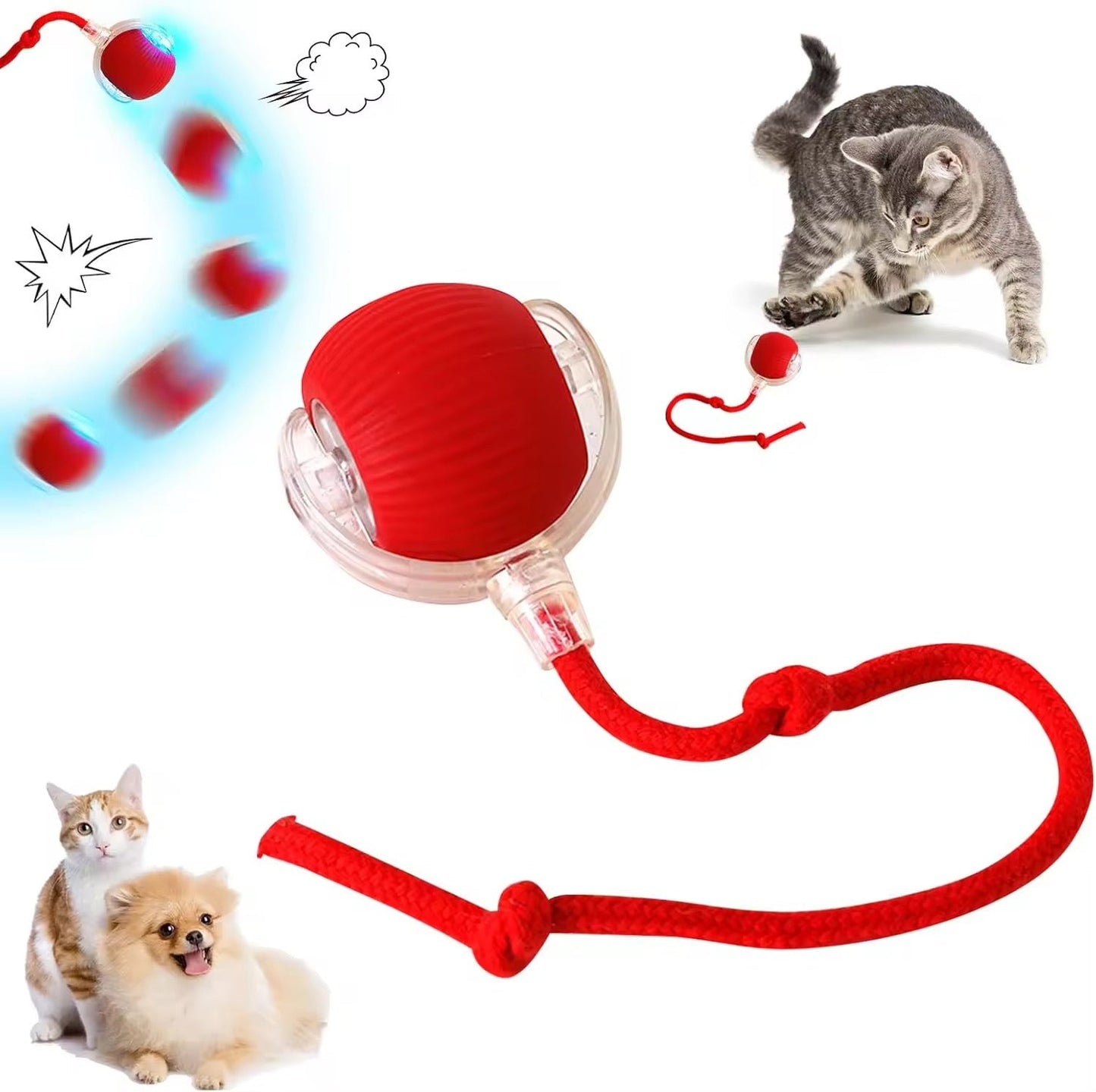 Pet Smart Bal Speeltje – Interactief Plezier voor Je Harige Vriend